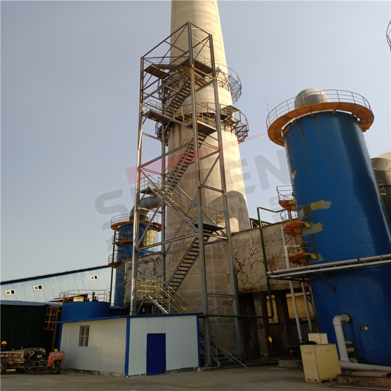 煙氣排放連續(xù)監(jiān)測系統(tǒng)—爬梯平臺如何搭建？