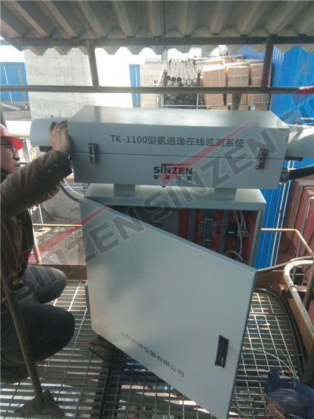 出現(xiàn)的問題:氨逃逸數(shù)值為0。