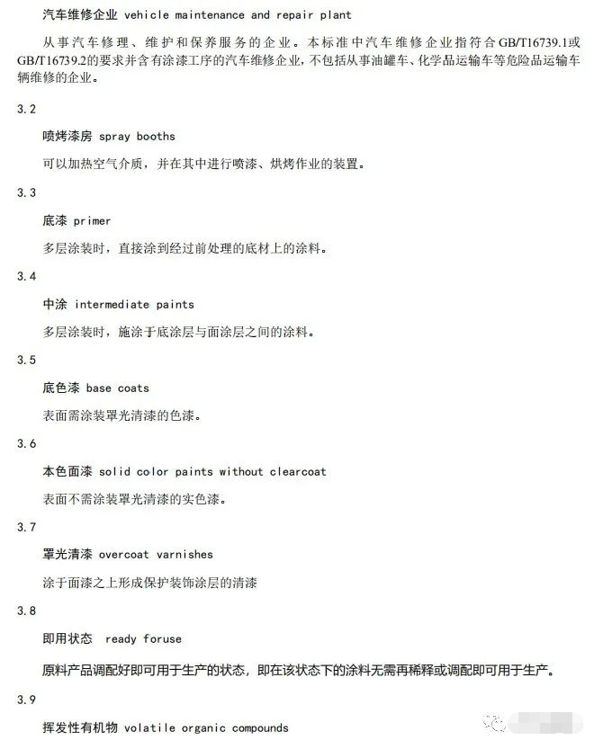 上海:《汽車維修行業(yè)大氣污染物排放標準(征求意見稿)》